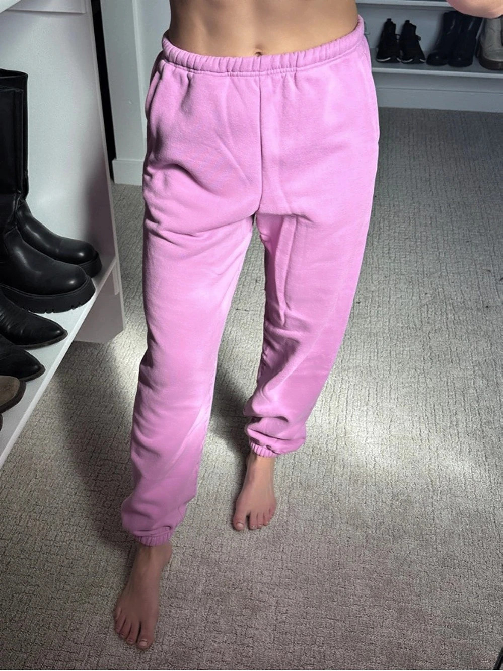 Acta Wear Pink Jogger Pants